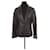 Antik Batik Leather coat Black  ref.1303594
