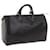 Louis Vuitton Epi Speedy 35 Bolsa de mão preta M42992 Autenticação de LV 67956 Preto Couro  ref.1303612