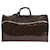 Louis Vuitton Keepall Bandouliere 50 Brown Cloth  ref.1304051