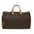 Louis Vuitton Speedy Brown Cloth  ref.1304393
