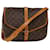 Louis Vuitton Saumur 35 Brown Cloth  ref.1304533