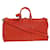 Louis Vuitton Keepall 45 Rot Leder  ref.1304576