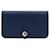 Hermès Dogon Marineblau Leder  ref.1304865