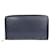 Louis Vuitton Zippy Wallet Cuir Bleu Marine  ref.1304889