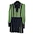 Vestido verde plisado de Gucci Tweed  ref.1305135