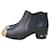 CHANEL Dallas Black Leather Ankle Boots  ref.1305153