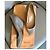 Décolleté con zeppa Santoni in camoscio beige - vista 6