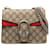 Gucci Brown Mini GG Supreme Dionysus Crossbody Bag Beige Cloth Cloth  ref.1301188