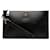 Versace Pochette Médusa noire Cuir Veau façon poulain  ref.1301254