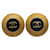 Chanel CC Sunburst Clip On Earrings Metal  ref.1302774