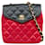Chanel Quilted Satin Chain Shoulder Bag Cloth  ref.1302777