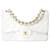 Sac Chanel Timeless/Classic in White Leather - 101791  ref.1305218
