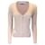 Autre Marque Christian Dior Blush Pink Bow Ribbon Detail Knit Cardigan Sweater Cashmere  ref.1305238