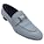 Hermès Hermes Light Blue / Silver H Leather Loafers  ref.1305246