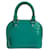 Louis Vuitton Alma BB Cuir vernis Turquoise  ref.1305331