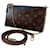 Pallas Louis Vuitton Handbags Brown Leather  ref.1305395