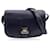 Céline Vintage Black Leather Crossbody Flap Messenger Bag  ref.1305450