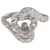 Anel de coração de diamante feliz Chopard em 18K ouro branco 0.86 ctw Prata Metálico Metal  ref.1305459