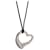 TIFFANY & CO. Elsa Peretti Large Open Heart Pendant in 925 sterling silver Silvery Metallic Metal  ref.1305463