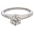 TIFFANY & CO. Bague de fiançailles solitaire diamant en platine H VS1 0.88 ctw Métal Argenté Métallisé  ref.1305468