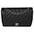 Timeless Maxi borsa con patta classica foderata in caviale trapuntato nero Chanel Pelle  ref.1305470