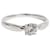 TIFFANY & CO. Anel de noivado Harmony Diamond em platina E VVS1 0.5 ctw Prata Metálico Metal  ref.1305493