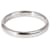 TIFFANY & CO. Tiffany Forever 3 aliança de casamento mm em platina Prata Metálico Metal  ref.1305495