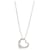 TIFFANY & CO. ELSA PERETTI 27 mm Open Heart Pendant on a Chain, sterling silver Silvery Metallic Metal  ref.1305496