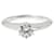 TIFFANY & CO. Anel Solitário de Diamante Tiffany Craving em 950 Platina H VS2 0.58 Prata Metálico Metal  ref.1305497
