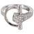 Anello Gucci Chiodo Horsebit con diamanti in 18K oro bianco 0.40 ctw Argento Metallico Metallo  ref.1305553