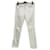 J Brand J MARQUE Jeans T.US 30 cotton Coton Blanc  ref.1305582