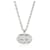 Gucci Interlocking G Pendant in  Sterling Silver Silvery Metallic Metal  ref.1305630