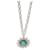 Gucci Marmont lined G Flower Necklace in Sterling Silver on Long Chain Silvery Metallic Metal  ref.1305650