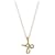 TIFFANY & CO. Elsa Peretti Vintage Infinity Cross,18k Yellow Gold on a Chain Silvery Metallic Metal  ref.1305656