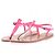 K JACQUES Sandali T.Unione Europea 37 Leather Rosa