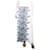 Autre Marque Saia branca fortuna com bordado floral em mistura de algodão - tamanho Reino Unido 6 Branco  ref.1305707