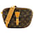 Louis Vuitton Brown Monogram Jeune Fille MM Leather Cloth  ref.1305804