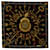 Hermès Foulard Hermes Noir Les Cles en soie Tissu  ref.1305832