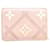 Louis Vuitton Carteira Pequena Monograma Rosa Bicolor Empreinte Broderie Clea Couro  ref.1305858