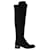 Stuart weitzman 5050 Knee Boots in Black Suede  ref.1305894