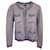 Maje Morning Sequined Knit Cardigan in Grey Polyester  ref.1305904