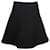Mini-jupe trapèze Sandro en polyester noir  ref.1305913
