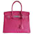 Hermès Borsa Hermes Birkin 30 in pelle di struzzo rosa  ref.1305949