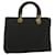 Christian Dior Lady Dior Hand Bag Nylon Black Auth ep3697  ref.1305968