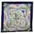 Hermès HERMES CARRE 90 TROPIQUES Scarf Silk Blue Auth ac2846  ref.1305987