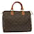 Louis Vuitton Monogram Speedy 30 Bolsa de mão M41526 LV Auth ki4201 Monograma Lona  ref.1305998