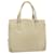 PRADA Hand Bag Leather Beige Auth bs12897  ref.1306005