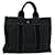 Hermès HERMES Douville PM Tote Bag Toile Noir Auth bs12588  ref.1306025