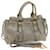 Miu Miu Hand Bag Leather 2way Gray Auth bs12870 Grey  ref.1306049