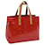 LOUIS VUITTON Monogram Vernis Reade PM Hand Bag Red M91088 LV Auth th4683 Patent leather  ref.1306057